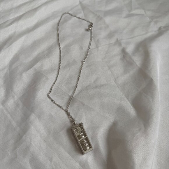 Silver Necklace for Fitbit Tracker - Picture 4 of 9
